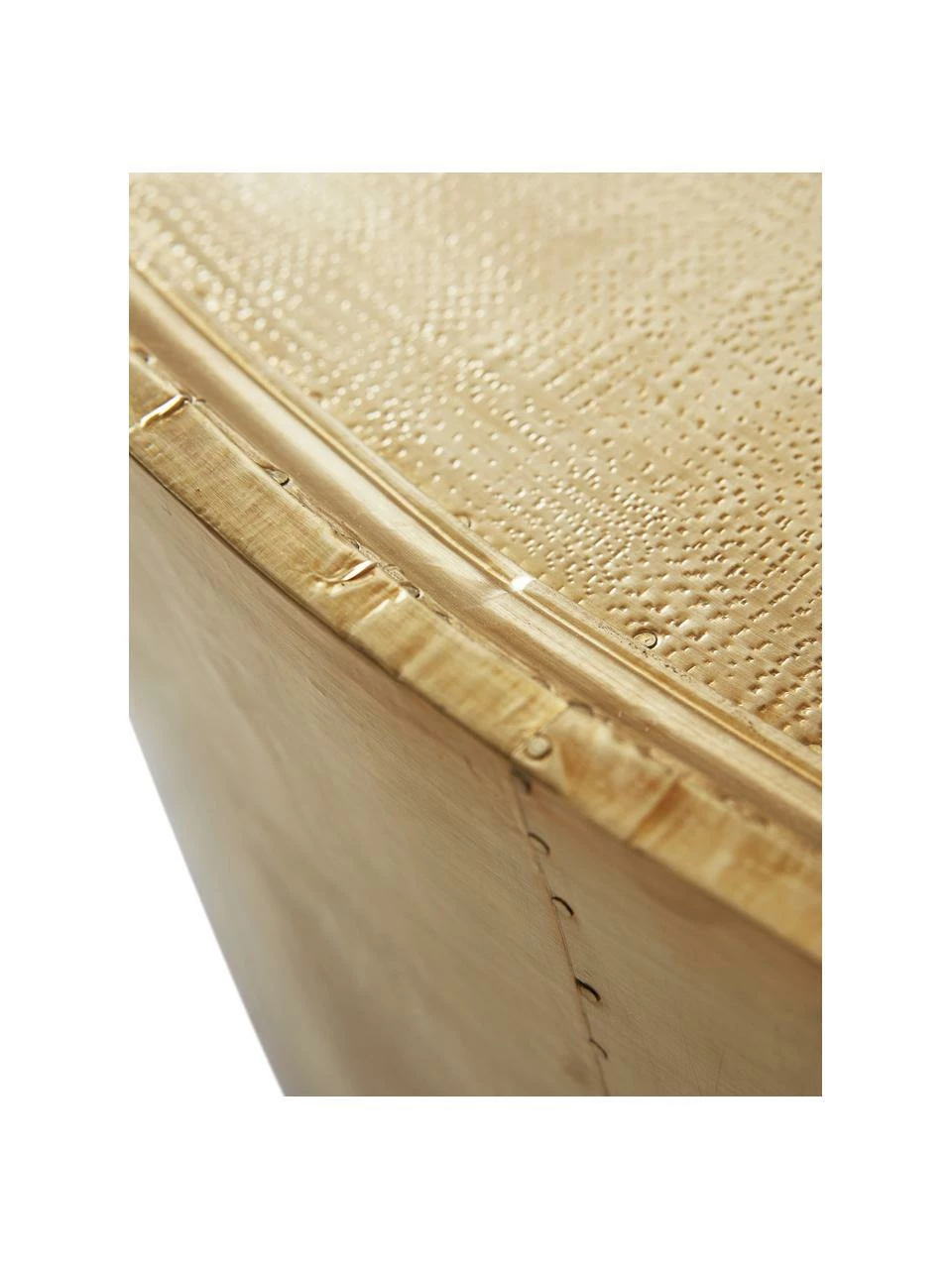 Table basse ronde laiton Malibu, Ø 110 x haut. 30 cm 5 Table basse ronde laiton Malibu, Ø 110 x haut. 30 cm – Image 5