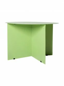 HKliving Table basse ronde métal vert clair Dinga, Ø 60 x haut. 40 cm