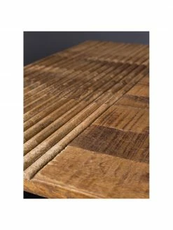 Dutchbone Table basse style industriel Randi, larg. 110 x haut. 40 cm -furniture Soldes Table basse style industriel Randi 4