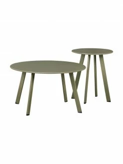 Table basse verte de jardin Fer, Ø 70 x haut. 40 cm -furniture Soldes Table basse verte de jardin Fer 3