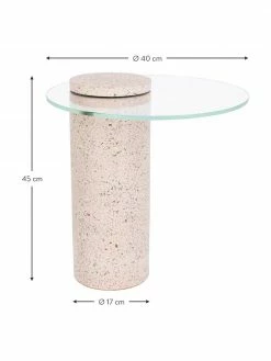 Zuiver Table d'appoint avec base en terrazzo Rosalina, Ø 40 x haut. 45 cmDisponibilité limitée 8 Zuiver Table d'appoint avec base en terrazzo Rosalina, Ø 40 x haut. 45 cmDisponibilité limitée -furniture Soldes Table dappoint avec base en terrazzo Rosalina 2