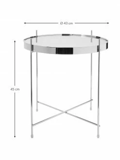 Zuiver Table d'appoint avec plateau amovible Cupid, Ø 43 x haut. 45 cm -furniture Soldes Table dappoint avec plateau amovible Cupid 2