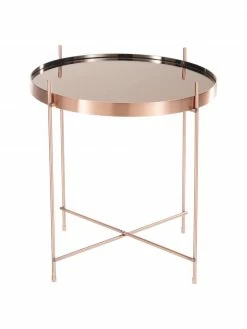 Zuiver Table d'appoint avec plateau amovible Cupid, Ø 43 x haut. 45 cm -furniture Soldes Table dappoint avec plateau amovible Cupid 21