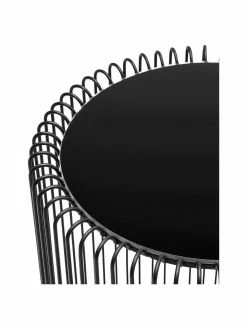 Kare Design Table d'appoint avec plateau en verre Wire, 2 élém., Lot de différentes tailles 7 Kare Design Table d'appoint avec plateau en verre Wire, 2 élém., Lot de différentes tailles -furniture Soldes Table dappoint avec plateau en verre Wire 2 elem 3