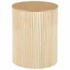 Westwing Collection Table d'appoint avec rangement Nele, Ø 40 x haut. 51 cm
