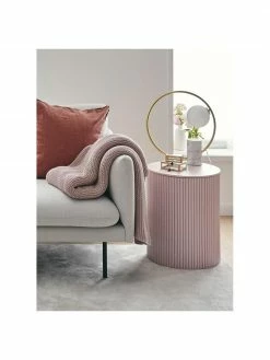 Westwing Collection Table d'appoint avec rangement Nele, Ø 40 x haut. 51 cm -furniture Soldes Table dappoint avec rangement Nele 14