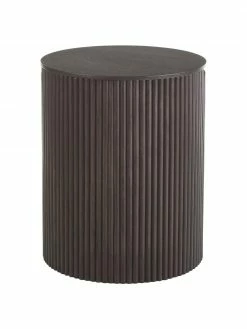 Westwing Collection Table d'appoint avec rangement Nele, Ø 40 x haut. 51 cm