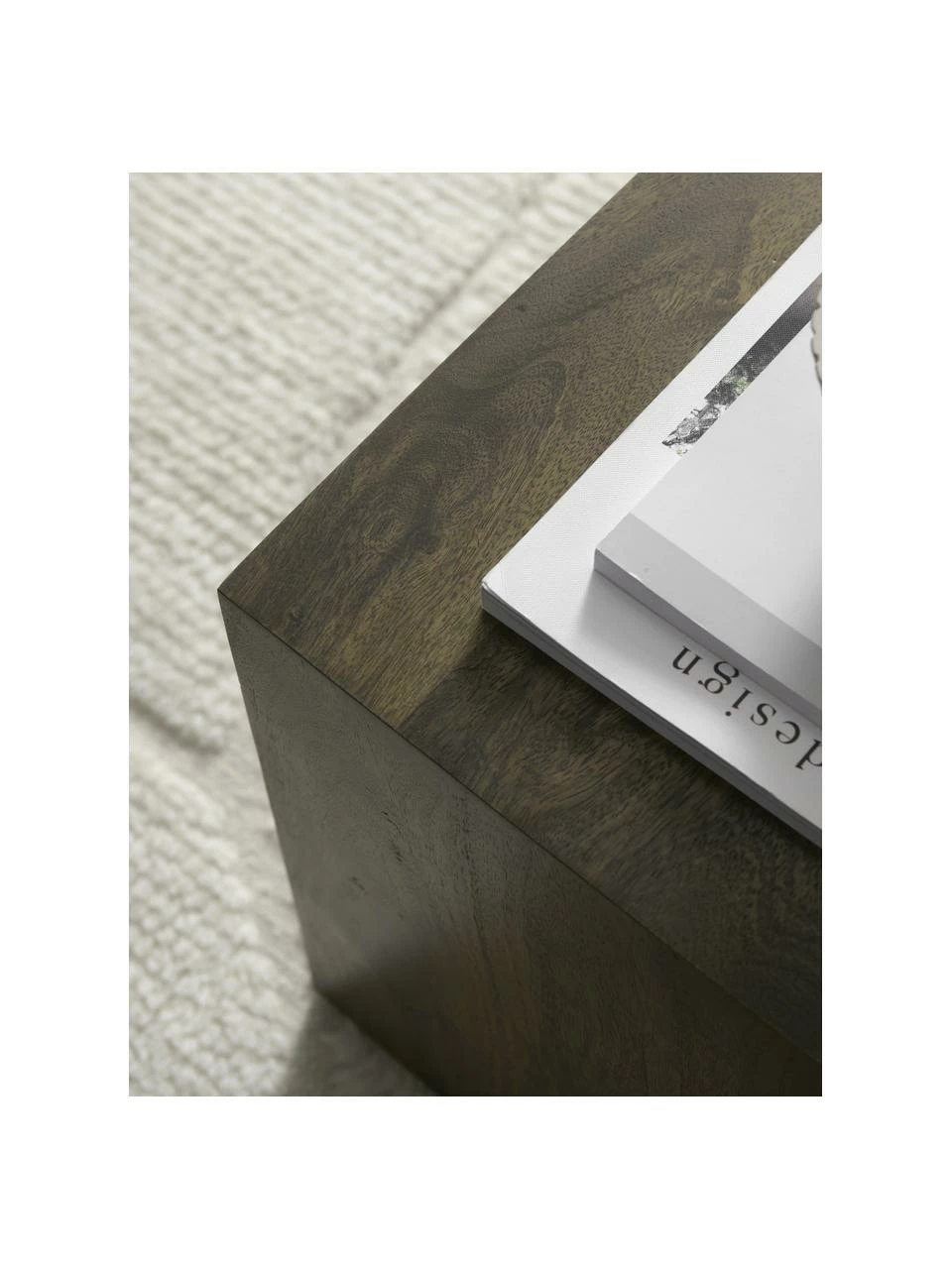 Table d'appoint bois Box, larg. 40 x haut. 40 cm 2 Table d'appoint bois Box, larg. 40 x haut. 40 cm – Image 2