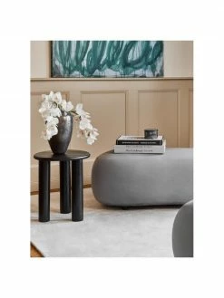 Westwing Collection Table d'appoint bois de chêne Didi, Ø 40 x haut. 45 cm -furniture Soldes Table dappoint bois de chene Didi 2