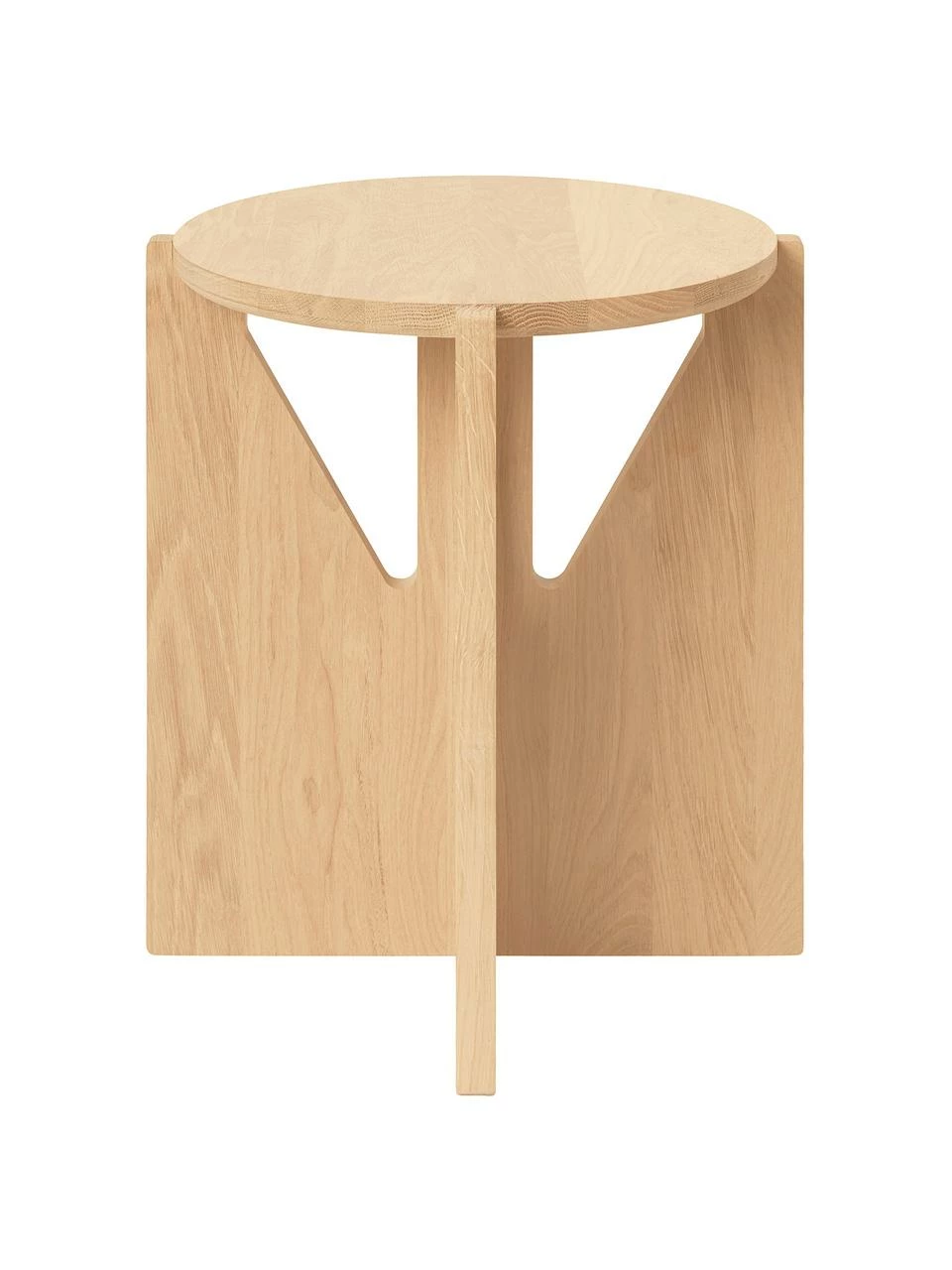 Table d'appoint bois de chêne Future, Ø 36 x haut. 42 cm 5 Table d'appoint bois de chêne Future, Ø 36 x haut. 42 cm – Image 5