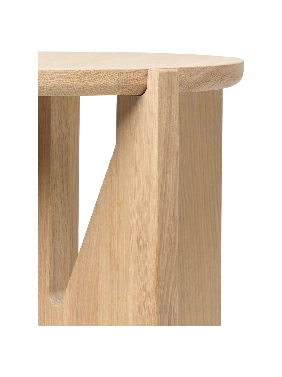 Table d'appoint bois de chêne Future, Ø 36 x haut. 42 cm 6 Table d'appoint bois de chêne Future, Ø 36 x haut. 42 cm – Image 6