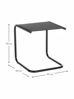 Jan Kurtz Table d'appoint de jardin en métal Club, larg. 40 x prof. 40 cm -furniture Soldes Table dappoint de jardin en metal Club 2