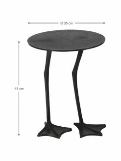 Westwing Collection Table d'appoint décorative en métal Canard, Ø 35 x haut. 45 cm 9 Westwing Collection Table d'appoint décorative en métal Canard, Ø 35 x haut. 45 cm -furniture Soldes Table dappoint decorative en metal Canard 3