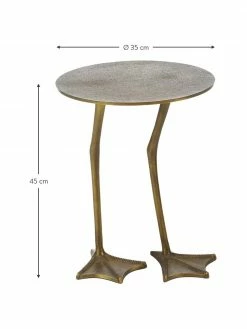 Westwing Collection Table d'appoint design Duck, Ø 35 x haut. 45 cm -furniture Soldes Table dappoint design Duck 2
