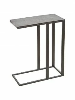 Westwing Collection Table d'appoint design industriel Edge, larg. 45 x haut. 62 cm