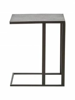 Westwing Collection Table d'appoint design industriel Edge, larg. 45 x haut. 62 cm -furniture Soldes Table dappoint design industriel Edge 3