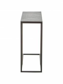 Westwing Collection Table d'appoint design industriel Edge, larg. 45 x haut. 62 cm -furniture Soldes Table dappoint design industriel Edge 5