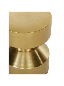 Westwing Collection Table d'appoint dorée Juliana, Ø 36 x haut. 45 cm -furniture Soldes Table dappoint doree Juliana 3