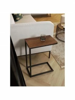 Westwing Collection Table d'appoint en bois d'acacia Celow, larg. 45 x haut. 62 cm 8 Westwing Collection Table d'appoint en bois d'acacia Celow, larg. 45 x haut. 62 cm -furniture Soldes Table dappoint en bois dacacia Celow 2