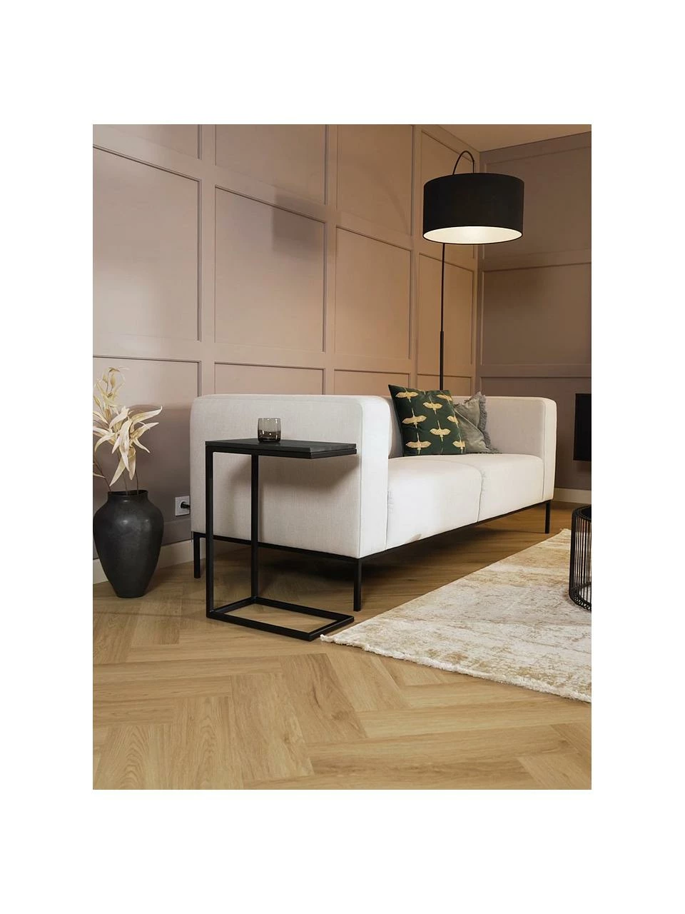 Westwing Collection Table d'appoint en bois de manguier Celow, larg. 45 x haut. 62 cm 2 Westwing Collection Table d'appoint en bois de manguier Celow, larg. 45 x haut. 62 cm – Image 2