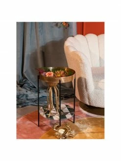 Table d'appoint en marbre Another, Ø 37 x haut. 57 cm -furniture Soldes Table dappoint en marbre Another 5