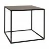 Table d'appoint en métal Expo, larg. 40 x prof. 40 cm