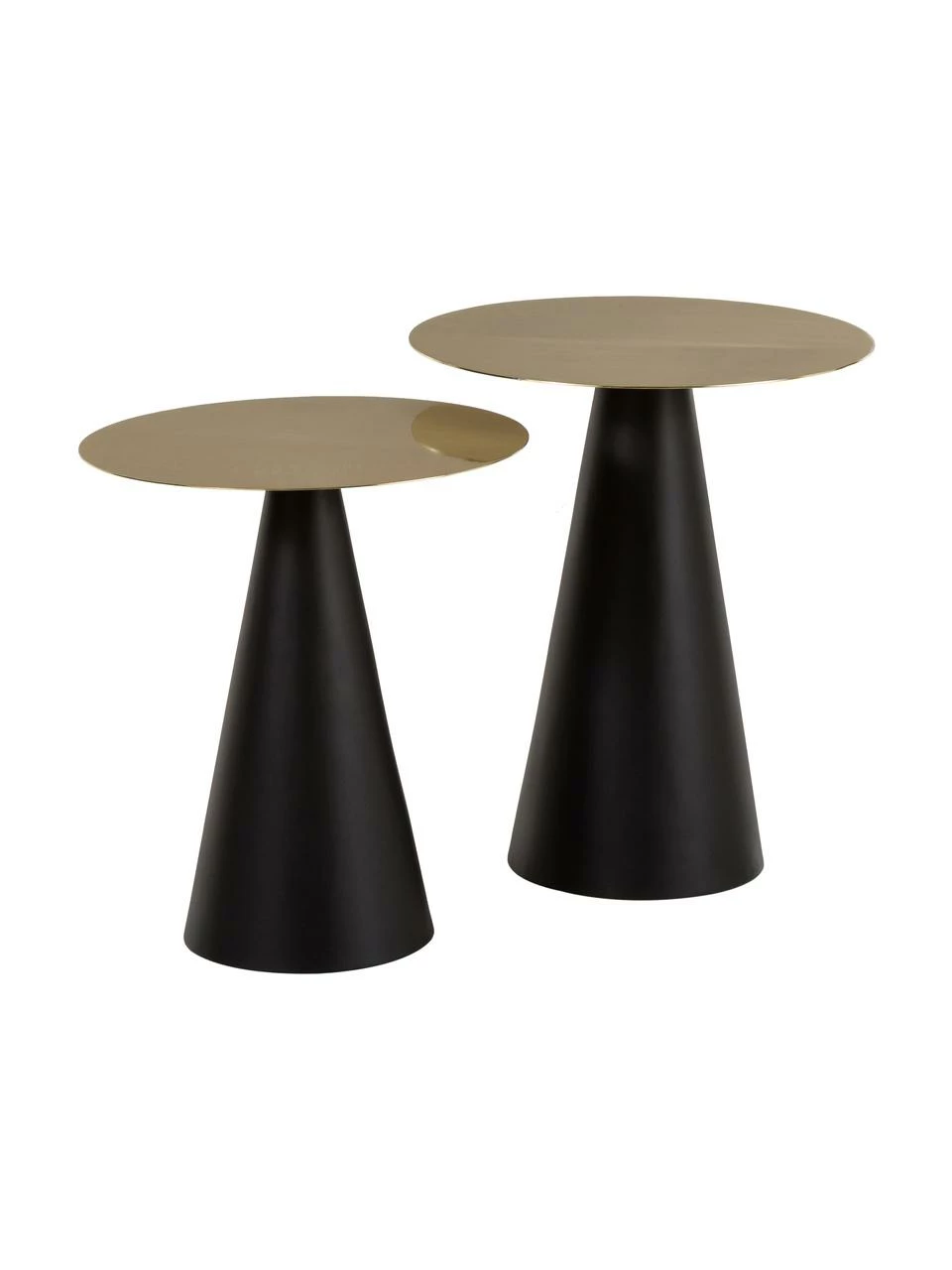 Westwing Collection Table d'appoint en métal Zelda, 2 élém., Lot de différentes tailles 1 Westwing Collection Table d'appoint en métal Zelda, 2 élém., Lot de différentes tailles