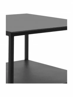 Table d'appoint en métal, noire Tensio, larg. 30 x prof. 30 cm -furniture Soldes Table dappoint en metal noire Tensio 5