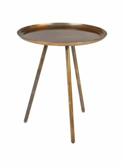 Table d'appoint en métal, ronde Frost, Ø 39 x haut. 45 cm