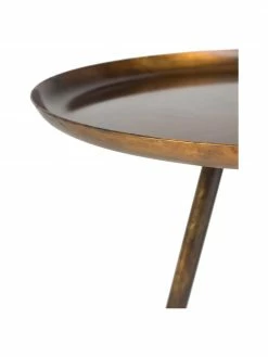 Table d'appoint en m&eacute;tal, ronde Frost, Ø 39 x haut. 45 cm -furniture Soldes Table dappoint en metal ronde Frost 3