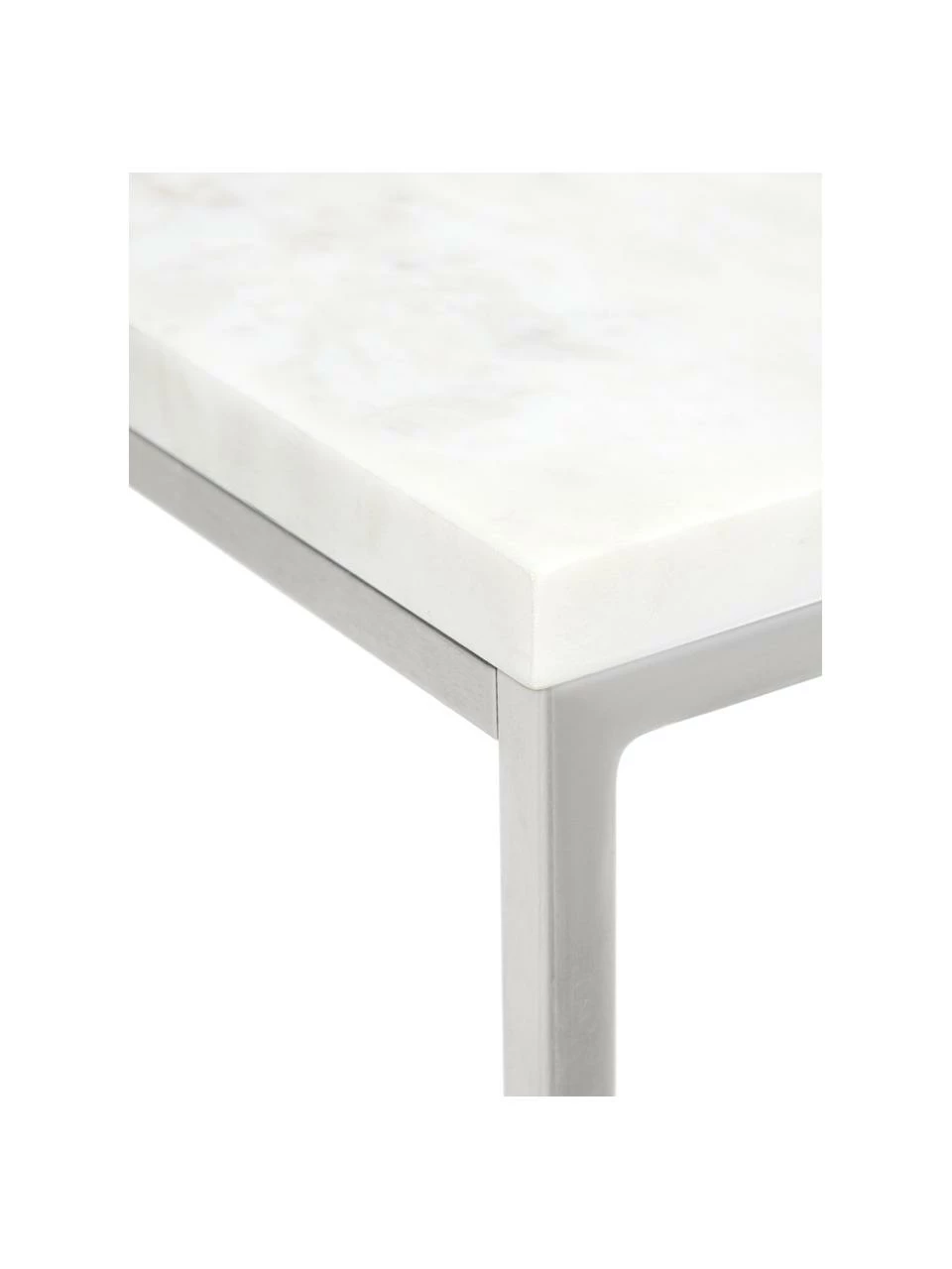 Westwing Collection Table d'appoint marbre Alys, larg. 45 x haut. 50 cm 6 Westwing Collection Table d'appoint marbre Alys, larg. 45 x haut. 50 cm – Image 6