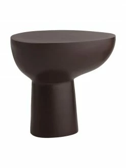 Table d'appoint métal brun Miblo, larg. 51 x haut. 48 cm