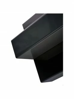 Table d'appoint noir Crozz, larg. 40 x haut. 58 cm -furniture Soldes Table dappoint noir Crozz 5