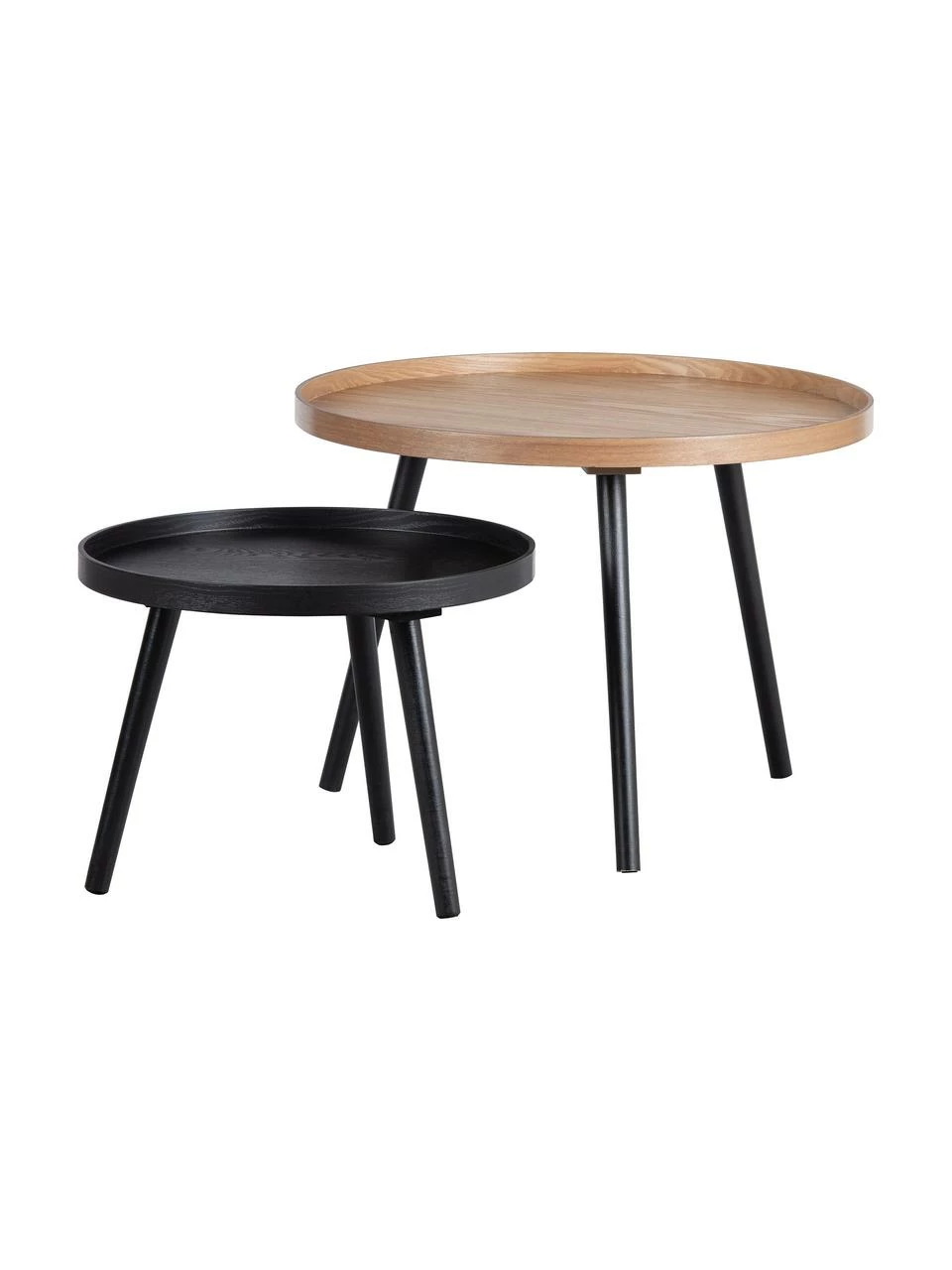 Table d'appoint noire Mesa, Ø 45 cm, Ø 45 x haut. 45 cm 4 Table d'appoint noire Mesa, Ø 45 cm, Ø 45 x haut. 45 cm – Image 4