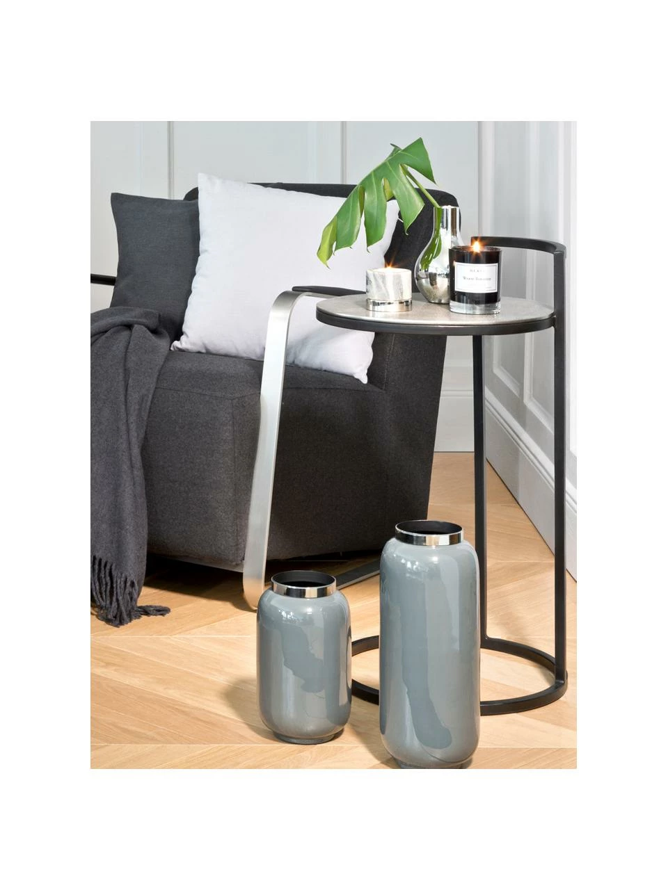 Westwing Collection Table d'appoint ronde Circle, Ø 36 x haut. 66 cm 3 Westwing Collection Table d'appoint ronde Circle, Ø 36 x haut. 66 cm – Image 3