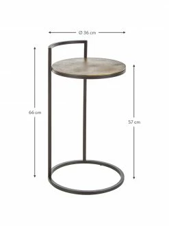 Westwing Collection Table d'appoint ronde Circle, Ø 35 x haut. 66 cm 9 Westwing Collection Table d'appoint ronde Circle, Ø 35 x haut. 66 cm -furniture Soldes Table dappoint ronde Circle 9