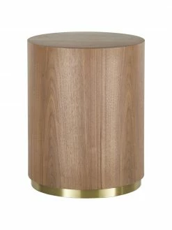 Westwing Collection Table d'appoint ronde Clarice, Ø 40 x haut. 50 cm