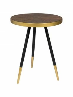 Table d'appoint ronde Denise, Ø 44 x haut. 45 cm
