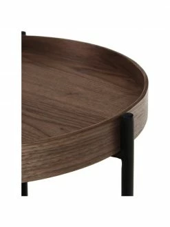Westwing Collection Table d'appoint ronde avec rangement Renee, Ø 44 x haut. 49 cm -furniture Soldes Table dappoint ronde avec rangement Renee 10