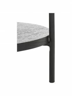 Westwing Collection Table d'appoint ronde avec rangement Renee, Ø 44 x haut. 49 cm -furniture Soldes Table dappoint ronde avec rangement Renee 5