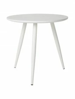 Table d'appoint ronde blanche Daven, 2 élém., Lot de différentes tailles -furniture Soldes Table dappoint ronde blanche Daven 2 elem 3