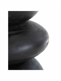 Westwing Collection Table d'appoint ronde bois de manguier Benno, Ø 35 x haut. 50 cm -furniture Soldes Table dappoint ronde bois de manguier Benno 11