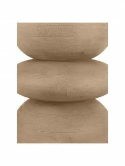 Westwing Collection Table d'appoint ronde bois de manguier Benno, Ø 35 x haut. 50 cm 10 Westwing Collection Table d'appoint ronde bois de manguier Benno, Ø 35 x haut. 50 cm -furniture Soldes Table dappoint ronde bois de manguier Benno 4