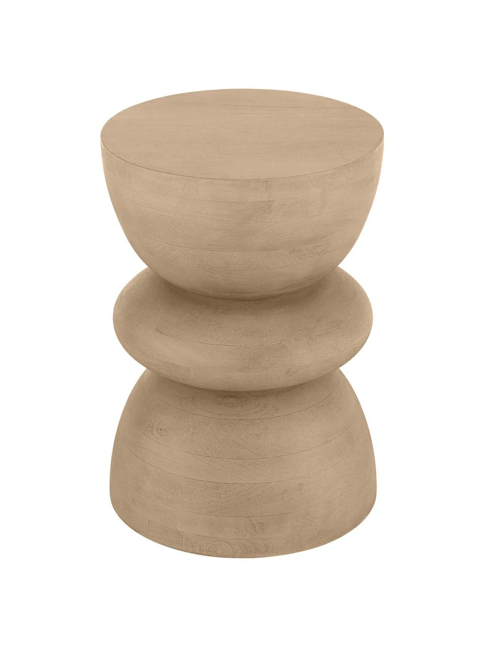 Westwing Collection Table d'appoint ronde bois de manguier Benno, Ø 35 x haut. 50 cm 1 Westwing Collection Table d'appoint ronde bois de manguier Benno, Ø 35 x haut. 50 cm