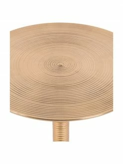 Table d'appoint ronde couleur dorée Hypnotising, Ø 37 x haut. 48 cm -furniture Soldes Table dappoint ronde couleur doree Hypnotising 3