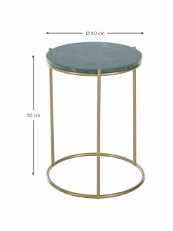 Westwing Collection Table d'appoint ronde en marbre Ella, Ø 40 x haut. 50 cm 8 Westwing Collection Table d'appoint ronde en marbre Ella, Ø 40 x haut. 50 cm -furniture Soldes Table dappoint ronde en marbre Ella 26