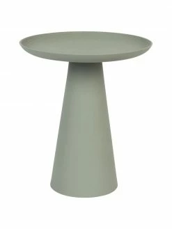 Table d'appoint ronde en métal kaki Ringar, Ø 40 x haut. 50 cm