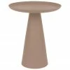 Table d'appoint ronde en métal vieux rose Ringar, Ø 35 x haut. 42 cm