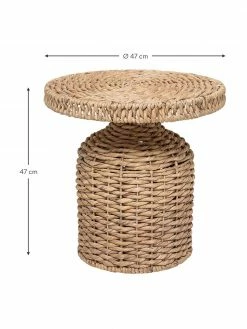 Bloomingville Table d'appoint ronde en rotin Camo, Ø 47 x haut. 47 cm 8 Bloomingville Table d'appoint ronde en rotin Camo, Ø 47 x haut. 47 cm -furniture Soldes Table dappoint ronde en rotin Camo 3