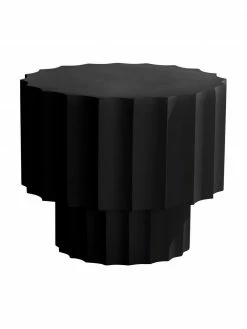 Table d'appoint ronde manguier noir Rio, Ø 50 x haut. 40 cm